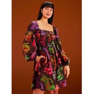 Farm Rio Wild Leopards Mini Dress - Worn Once